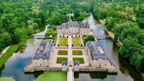 La chambre du Pavillon de l'orangerie
