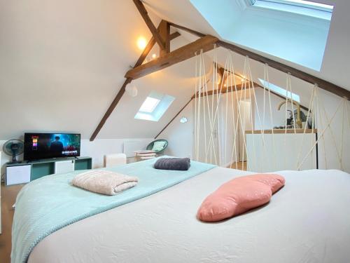 Studio La Poésie des Nuages Douceur et Légèreté à Saint-Brieuc