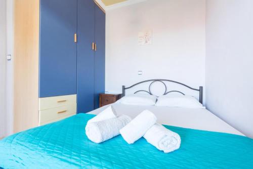 Postel nebo postele na pokoji v ubytování Villa Spartera