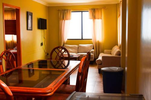Posezení v ubytování HOTEL MARLUZ
