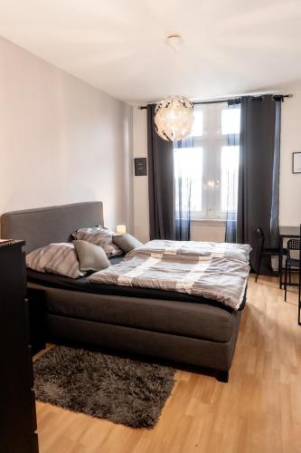 Katil atau katil-katil dalam bilik di M House Gemütliches Privatzimmer