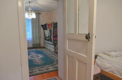 Guesthouse "Chaika"にあるベッド
