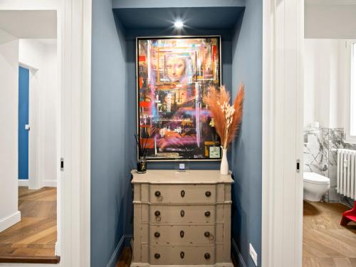 Ένα μπάνιο στο Four Season's Ghibellina Luxury Apartment 300 mt from Duomo