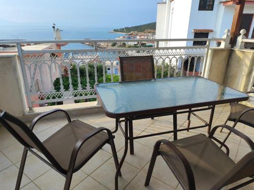 Balkón nebo terasa v ubytování Maria in Maries