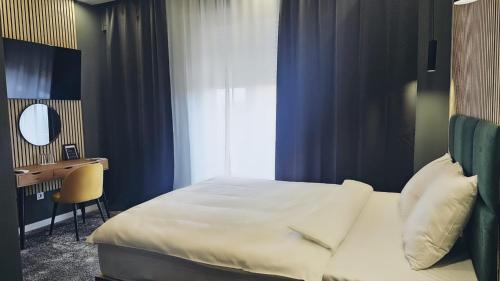 Postel nebo postele na pokoji v ubytování B&B View