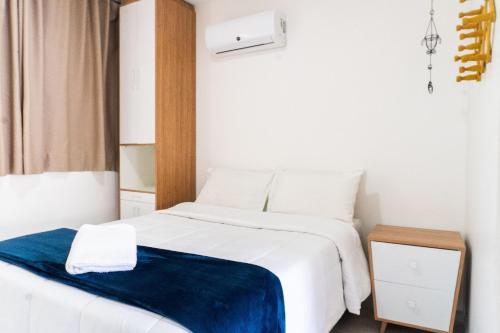 Postel nebo postele na pokoji v ubytování Solar Água Pipa - Summerflats