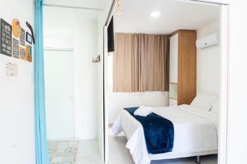 Postel nebo postele na pokoji v ubytování Solar Água Pipa - Summerflats