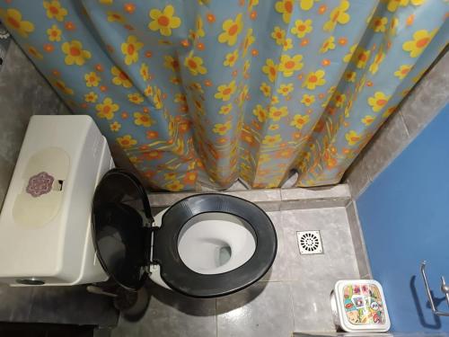 Koupelna v ubytování El Kamaruco Tiny House