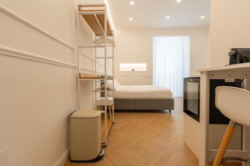 Una cama o camas en una habitación de San Bart