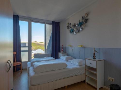 Postel nebo postele na pokoji v ubytování Luxury apartment with garden