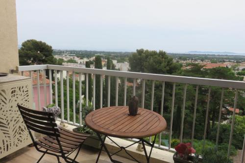 T2 50m carrés vue mer piscine tennis