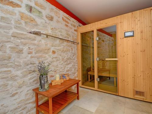 Ванная комната в Villa Benka, Istrian stone house