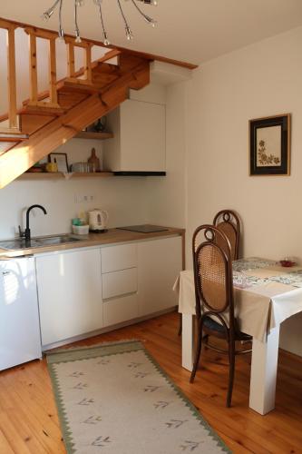 Køkken eller tekøkken på Buba Apartment