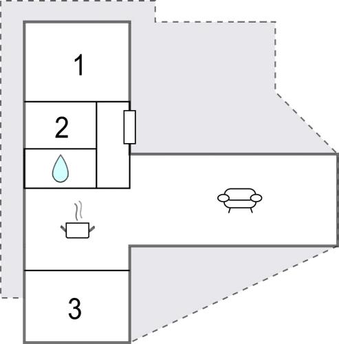 an illustration of a block diagram of a periodic table at 3 Bedroom Nice Home In Thyholm in Thyholm