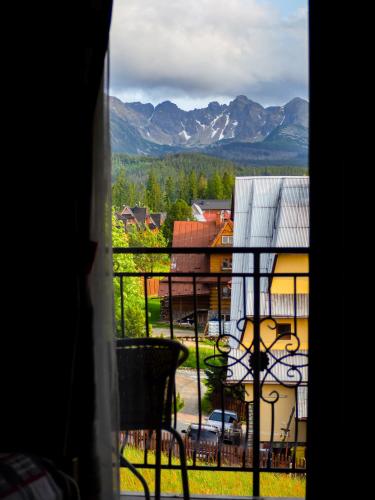 Nespecifikovaný výhled na hory nebo výhled na hory při pohledu z bed and breakfast