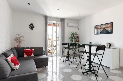 Posezení v ubytování Gaeta, B&B la Loggia