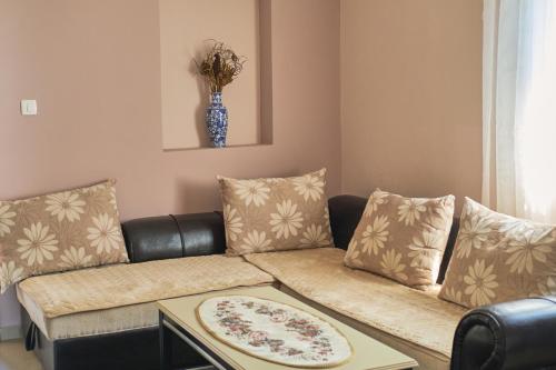 Χώρος καθιστικού στο Apartman Sveti Stefan