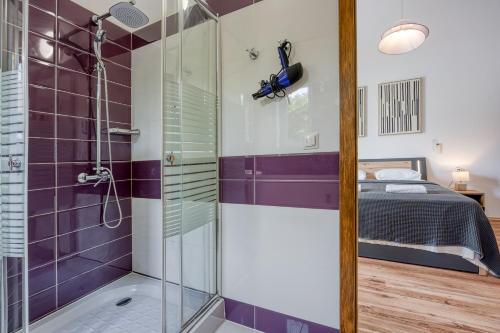 Kúpeľňa v ubytovaní Villa Kontesici 12