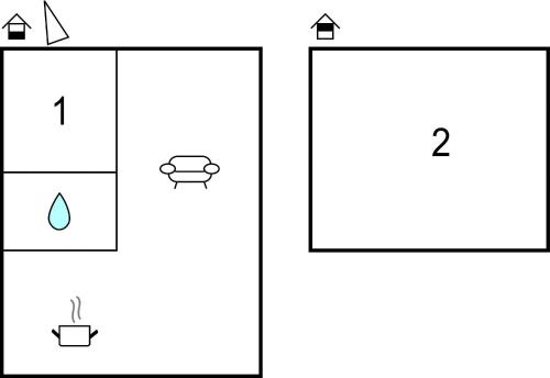 an image of a diagram of a tea pot and a cup at 1 Bedroom Stunning Home In Grindsted in Grindsted