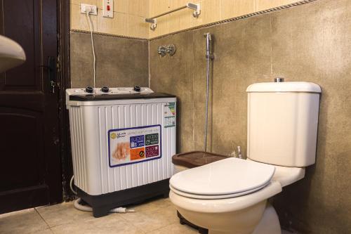 Koupelna v ubytování Nozol Sara residence - نزل ساره