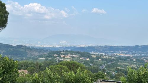 a view of a city from the hills at Jazz Loft in Perugia