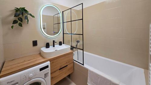 Ένα μπάνιο στο Modern Zen Stay