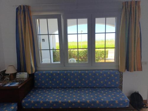 Χώρος καθιστικού στο Apartamento Ideal