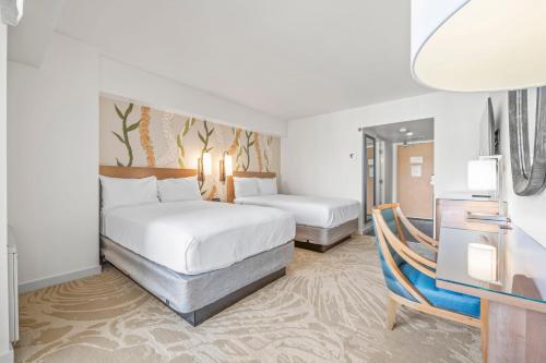 Ala Moana Condo by Zellooにあるベッド