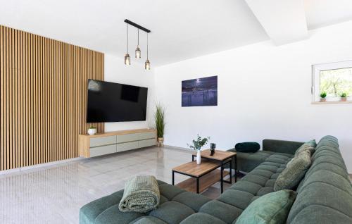 Μια τηλεόραση ή/και κέντρο ψυχαγωγίας στο Lovely Home In Krivodol