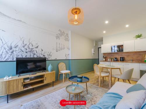 Appartement T2 Moderne, Proche Marché, Capacité 3 Pers, Wifi - FR-1-535-68