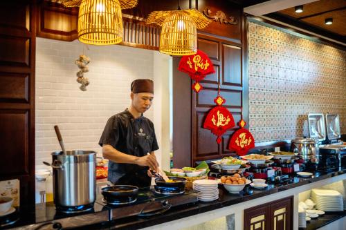 Mad på hotellet eller i nærheden