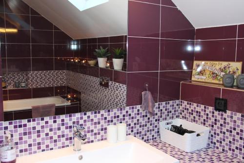 Kúpeľňa v ubytovaní L'Alisier Chantant