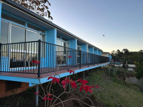 Balkoni atau teres di Toowoomba Motel