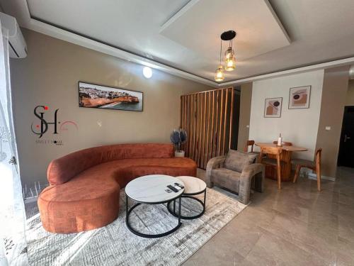 Et opholdsområde på Sweet home appart & extase room