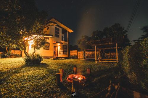 Zahrada ubytování Mango House Studio -Pai