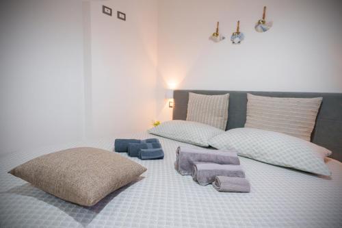 Кровать или кровати в номере Casa Sole e Mare by Sardinianworld