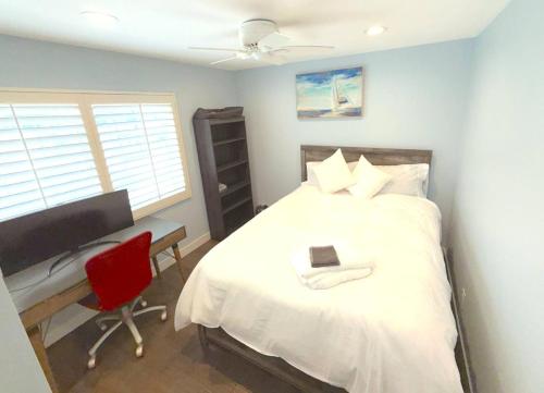 Katil atau katil-katil dalam bilik di Mountain View • Pool House