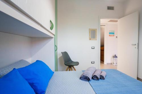 Кровать или кровати в номере Casa Sole e Mare by Sardinianworld