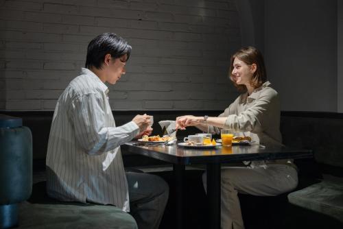 Nápoje v ubytování Nouvelle Hotel Seoul Itaewon by Aank