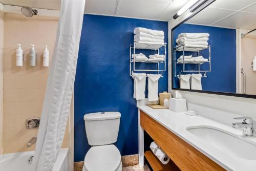 Koupelna v ubytování Spark by Hilton Wytheville Holston Rd I 81