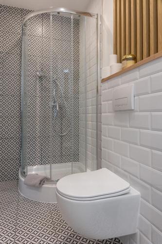 Ванная комната в Apartament Kościuszki
