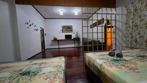 Cama o camas de una habitación en The Park Ayutthaya Resort And Spa