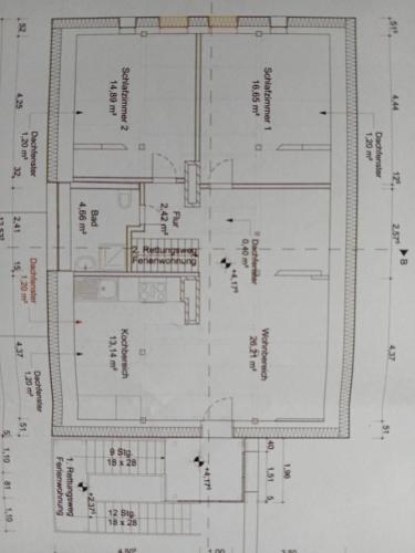 Pelan lantai bagi FeWo16