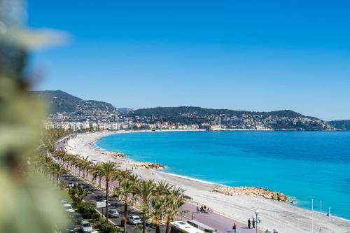 "Le Méditerrannée" by EnjoyNice, breathtaking sea view, 2 terraces and Airco