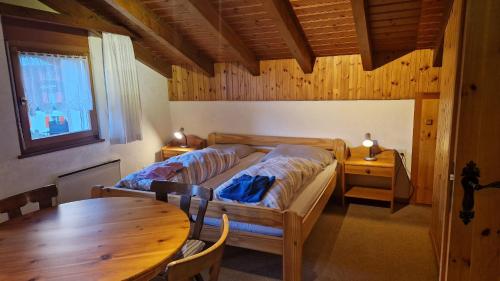 Postel nebo postele na pokoji v ubytování Apartment Etzel