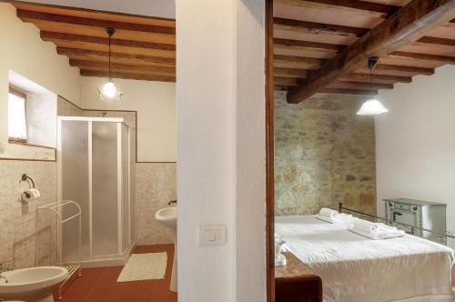Ένα μπάνιο στο Agriturismo La Cipressaia