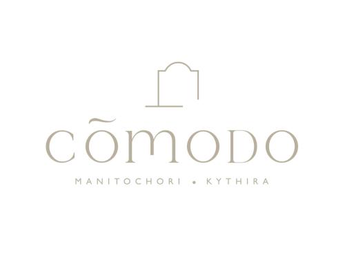 an illustration of the word coronado with a lock at Comodo Studios in Kythira