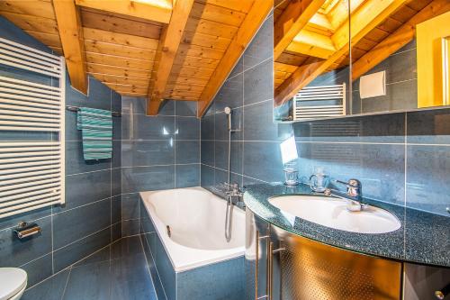 Koupelna v ubytování Chateau Penthouse