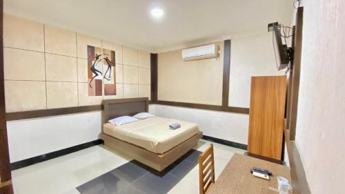 Postel nebo postele na pokoji v ubytování Allisa Motel