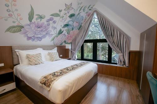 Postel nebo postele na pokoji v ubytování Faru Pine Woods Villa
